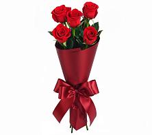 Букет 5 Красных роз Эдлесс Лав в Стрелке