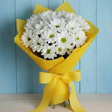 Букет цветов из:  Хризантемы #REPLACE_PRED# Стрелке