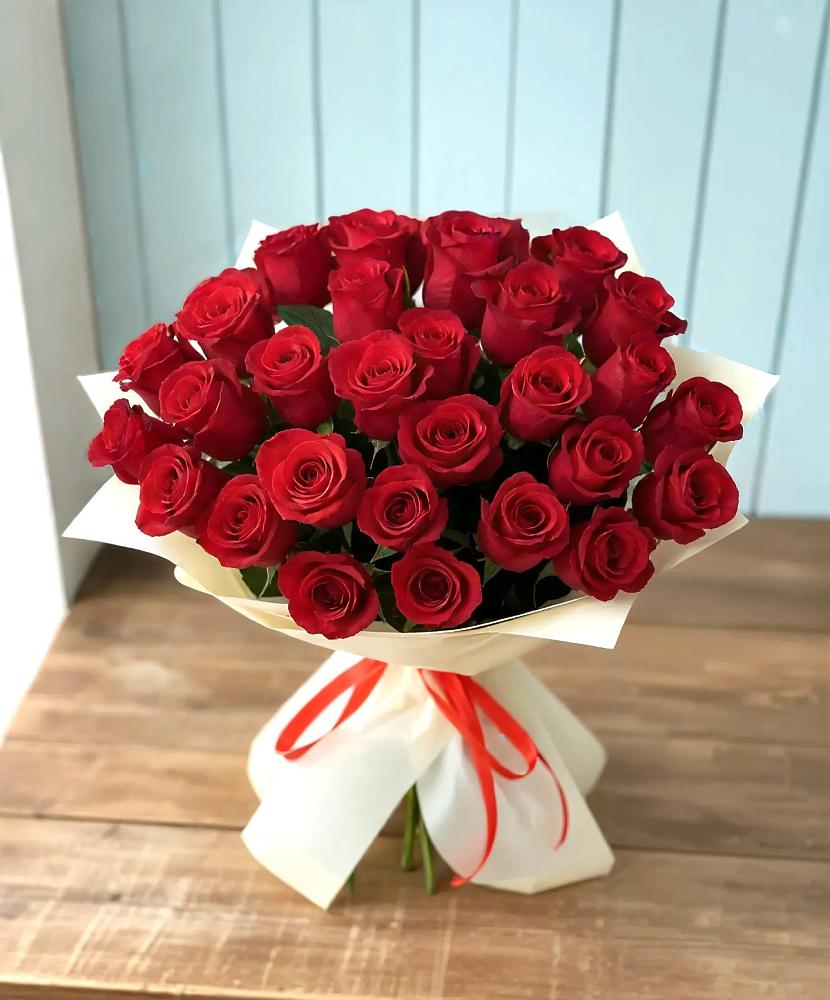 Букет 29 Красных роз в Стрелке
