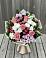 Букет цветов из: Альстромерии, Гвоздики, Розы и Хризантемы в Стрелке