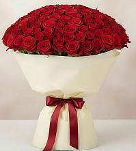 Букет 101 Красная роза Милано #REPLACE_PRED# Стрелке