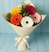 Букет цветов из:  Герберы в Стрелке