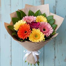 Букет цветов из:  Герберы #REPLACE_PRED# Стрелке