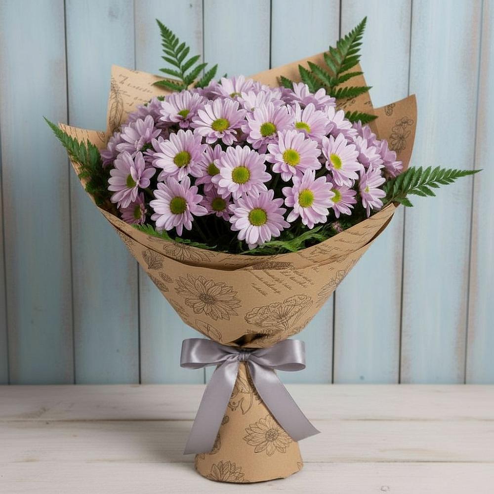 Букет цветов из: Хризантемы в Стрелке