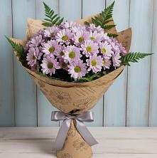 Букет цветов из:  Хризантемы в Стрелке