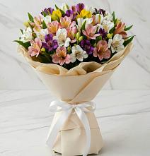 Букет цветов из:  Альстромерии #REPLACE_PRED# Стрелке
