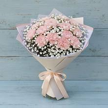 Букет цветов из:  Гвоздики в Стрелке