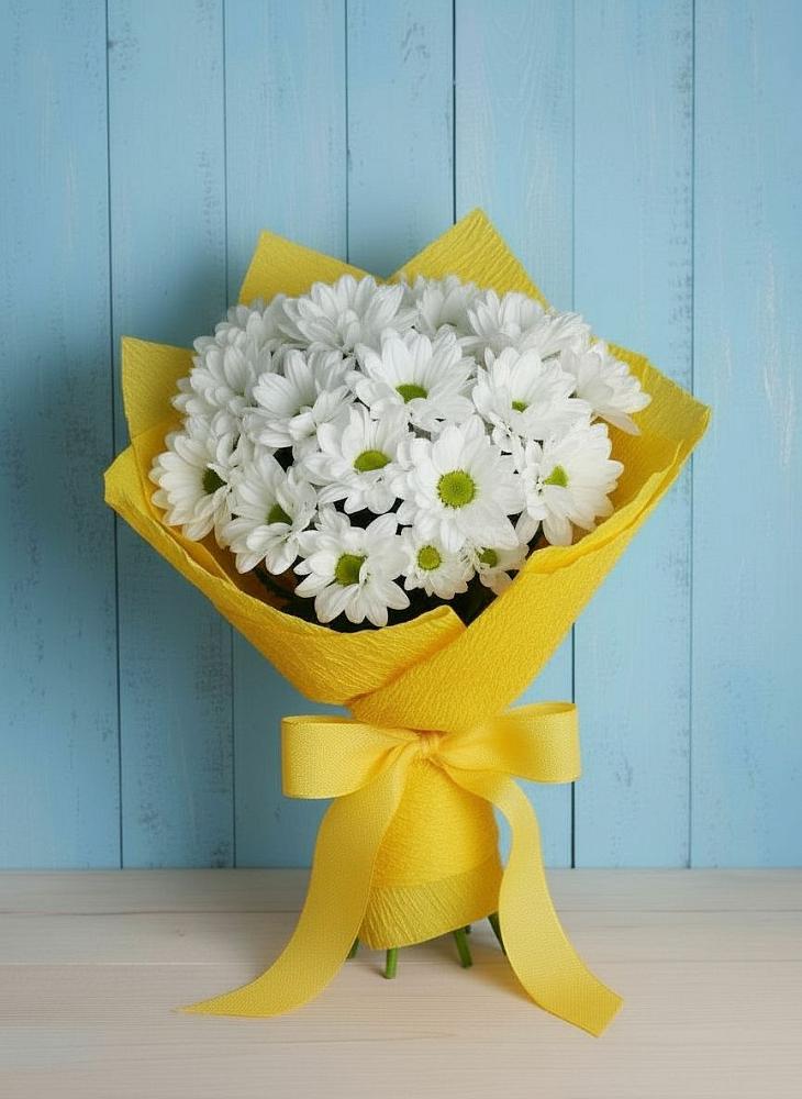 Букет цветов из: Хризантемы в Стрелке