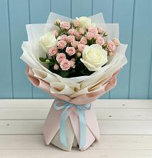 Букет цветов из:  Розы в Стрелке