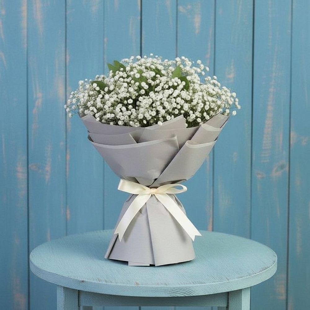 Букет цветов из: Гипсофила в Стрелке