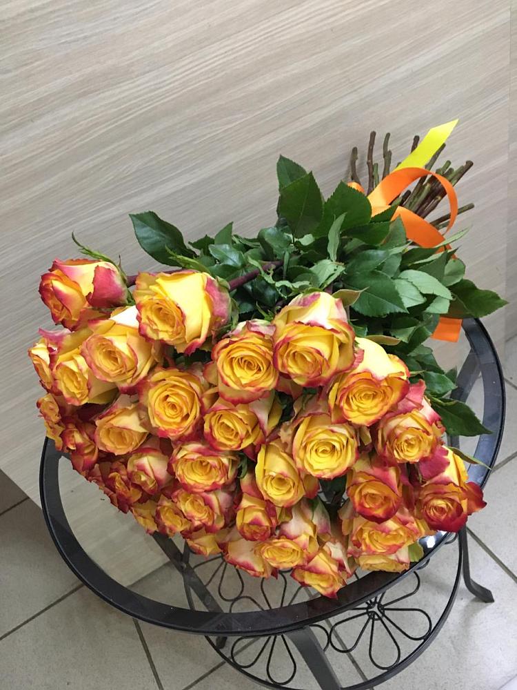 Букет Желтые розы в Стрелке