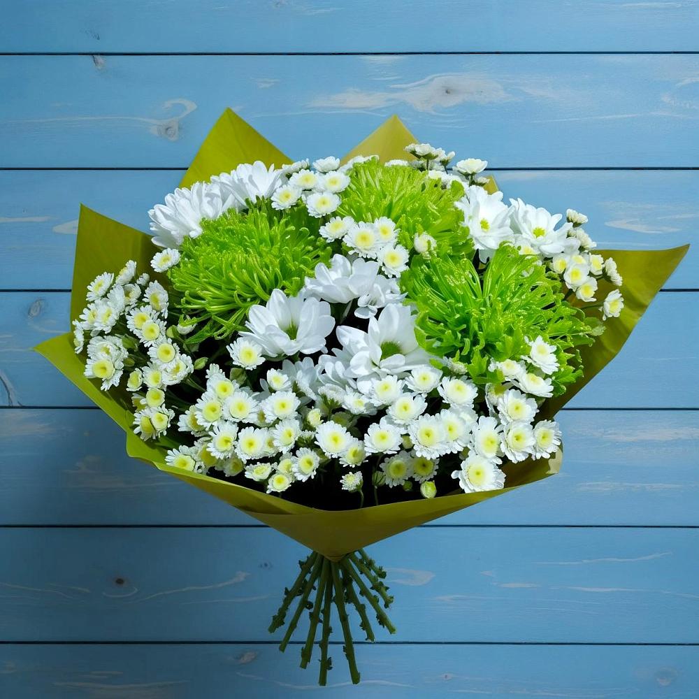 Букет цветов из: Хризантемы в Стрелке