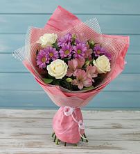 Букет цветов из:  Герберы #REPLACE_PRED# Стрелке