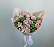 Букет цветов из:  Розы и Хризантемы #REPLACE_PRED# Стрелке