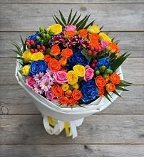 Букет цветов из:  Розы и Хризантемы в Стрелке