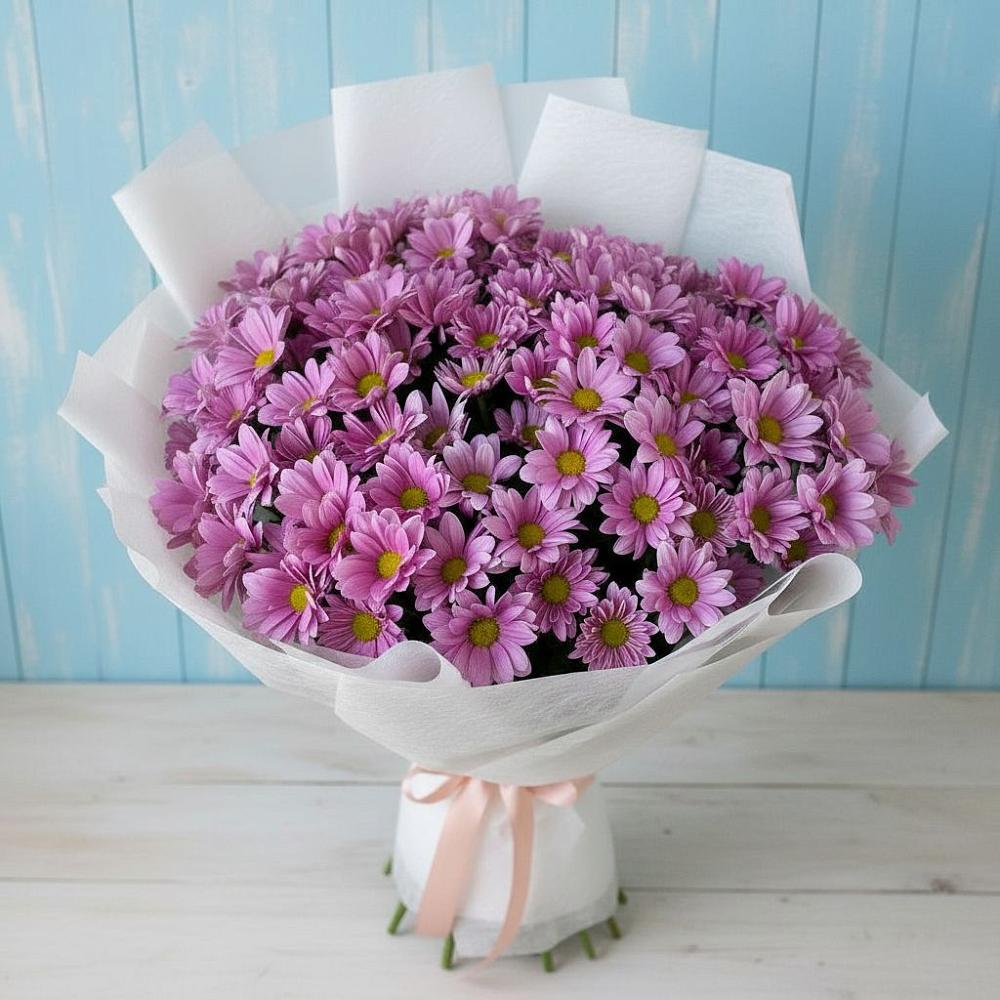 Букет цветов из: Хризантемы в Стрелке