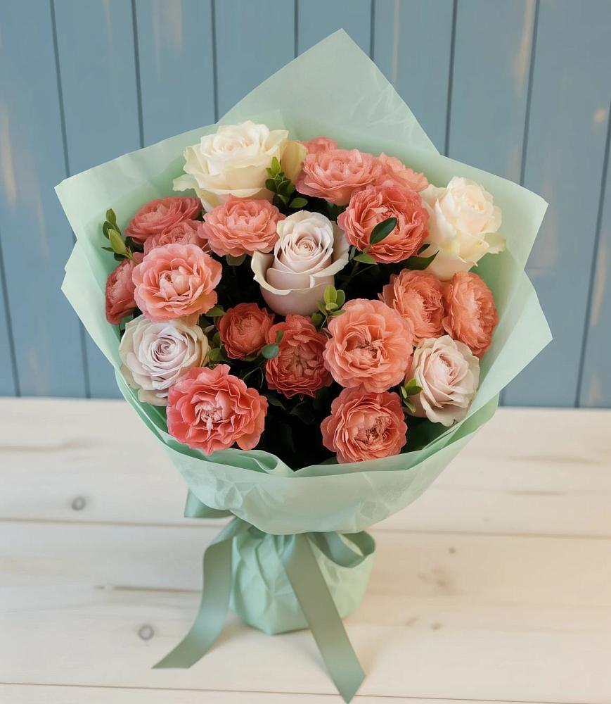 Букет цветов из: Розы в Стрелке