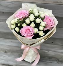 Букет цветов из:  Розы в Стрелке