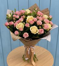 Букет цветов из:  Розы в Стрелке