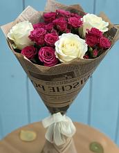 Букет цветов из:  Розы #REPLACE_PRED# Стрелке