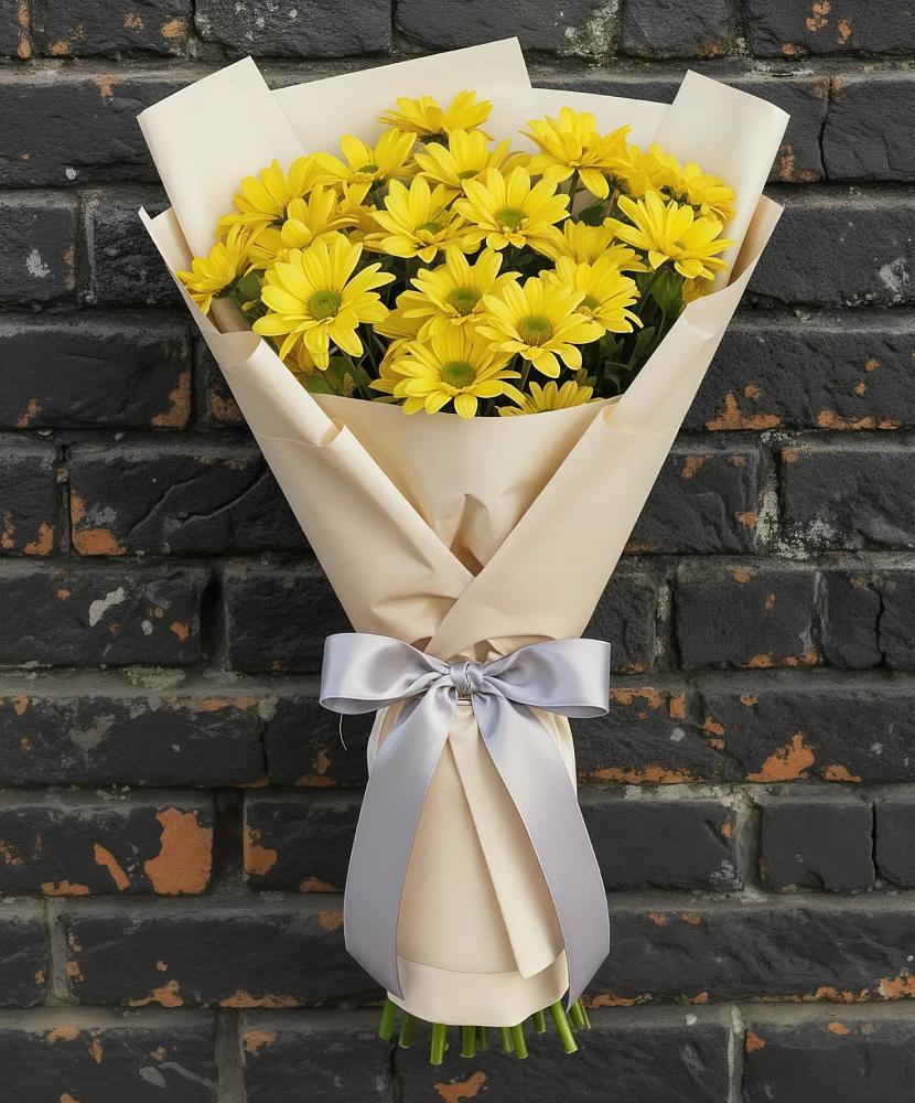 Букет цветов из: Хризантемы в Стрелке