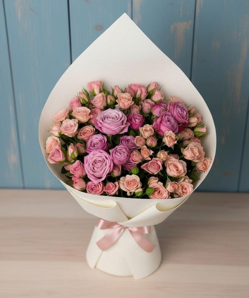 Букет цветов из: Розы в Стрелке