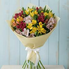 Букет цветов из:  Альстромерии #REPLACE_PRED# Стрелке