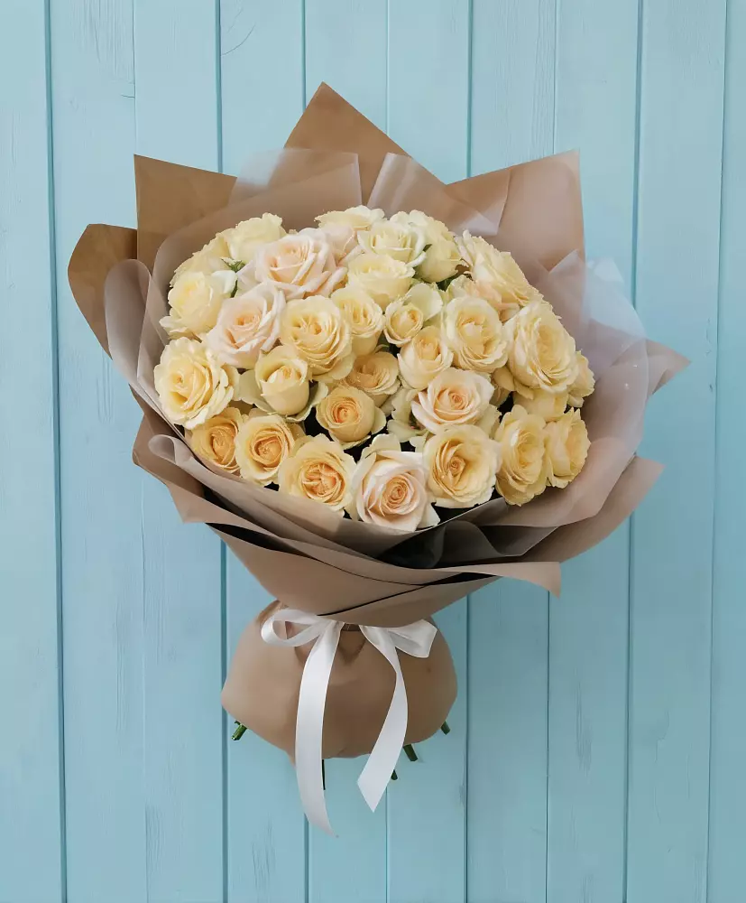 Букет Кремовое облако в Стрелке