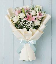 Букет цветов из:  Лилии в Стрелке