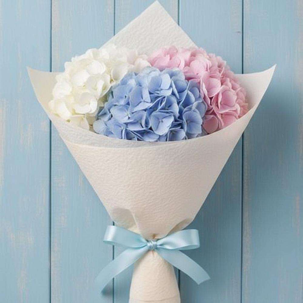 Букет цветов из: Гортензия в Стрелке